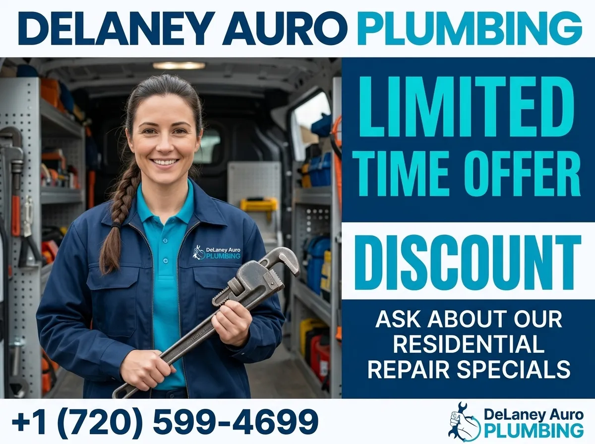 Residential Plumbing Repair Discount Aurora CO